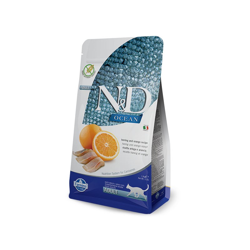 N&D Low Grain Fish & Orange...